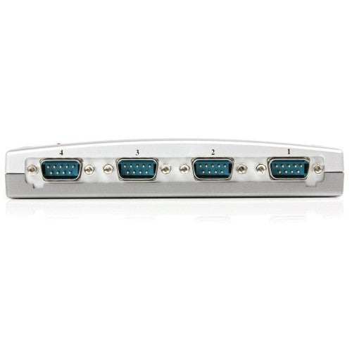 StarTech.com 4 Port USB to RS232 Serial DB9 Adapter Hub