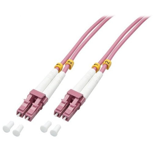 Lindy 3m LC-LC OM4 50/125 Fibre Optic Patch Cable