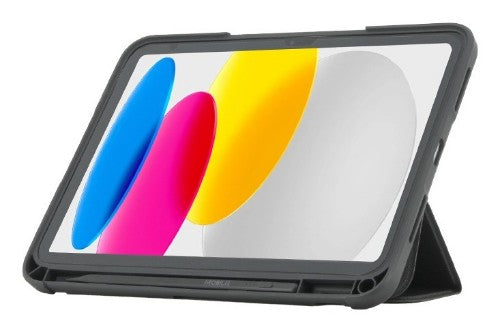 Mobilis 062006 tablet case 27.9 cm (11") Flip case Black, Transparent