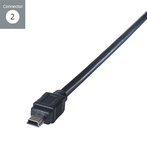 connektgear 2m USB 2 Connector Cable A Male to B Mini 5 Pin Male - High Speed
