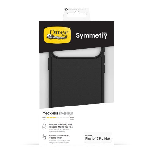 OtterBox Symmetry MagSafe Series for Apple iPhone 17 Pro Max, black