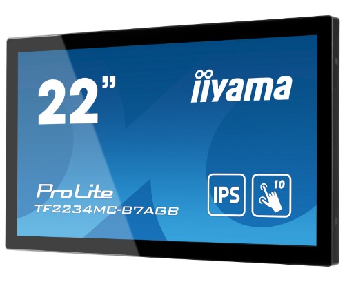 iiyama ProLite TF2234MC-B7AGB computer monitor 54.6 cm (21.5") 1920 x 1080 pixels Full HD LED Touchscreen Multi-user Black