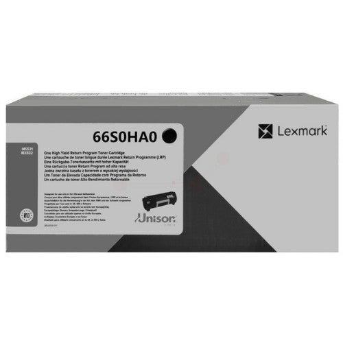 Lexmark 66S0HA0 Toner-kit high-capacity, 28.4K pages ISO/IEC 19752 for Lexmark MS 531/MX 532