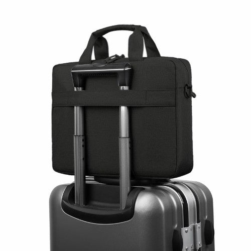 eSTUFF GLB201610 laptop case 35.8 cm (14.1") Toploader bag Black