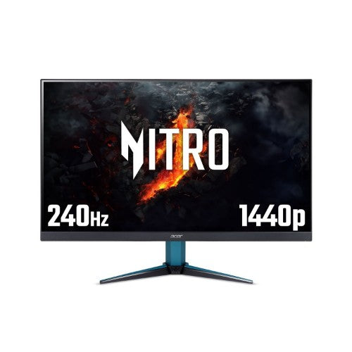 Acer NITRO VG2 Nitro VG272UW2 - 27" Quad HD (2560x1440), 240Hz, 0.5ms, ZeroFrame, HDR400, AMD FreeSync Premium Gaming Monitor