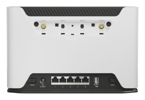 Mikrotik Chateau LTE12 wireless router Gigabit Ethernet Dual-band (2.4 GHz / 5 GHz) 4G Black, White