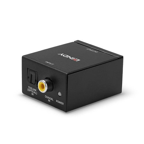 Lindy TosLink (Optical) and Coaxial to Phono DAC