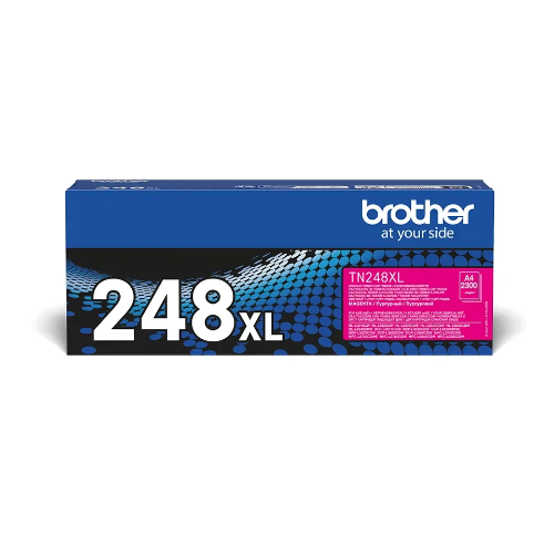 Brother TN-248XLM Toner-kit magenta high-capacity, 2.3K pages ISO/IEC 19752 for Brother DCP-L 3500/HL-L 8200/MFC-L 8300