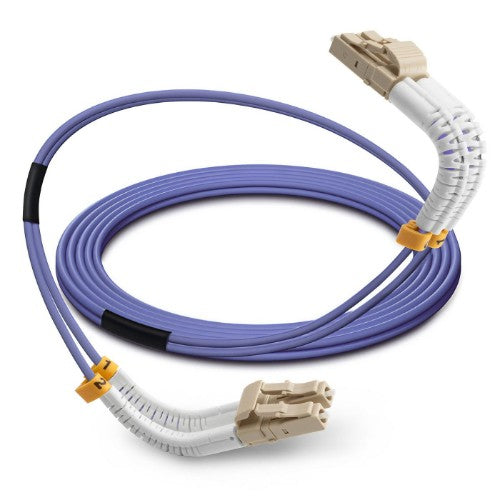 Lanview LVO231812-FLEX InfiniBand/fibre optic cable 3 m LC Purple