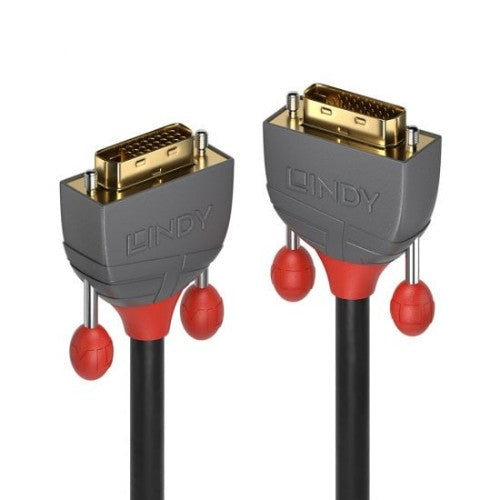 Lindy 1m DVI-D Dual Link Cable, Anthra Line