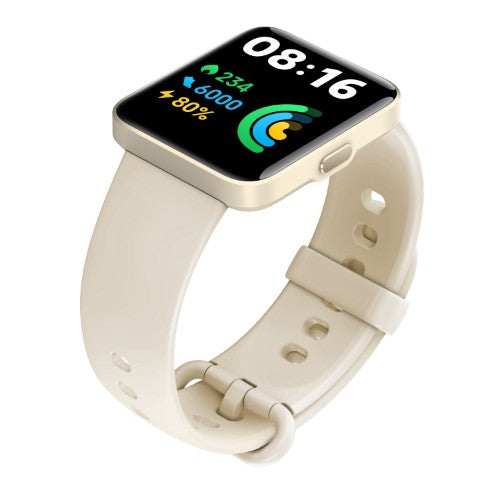 Xiaomi Redmi Watch 2 Lite 3.94 cm (1.55") TFT 41 mm Digital 320 x 360 pixels Touchscreen Ivory GPS (satellite)