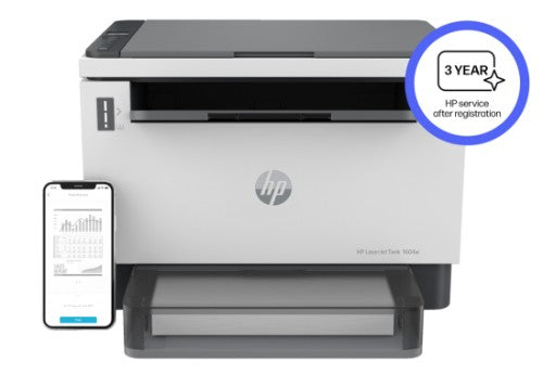 HP LaserJet Tank MFP 1604w Printer