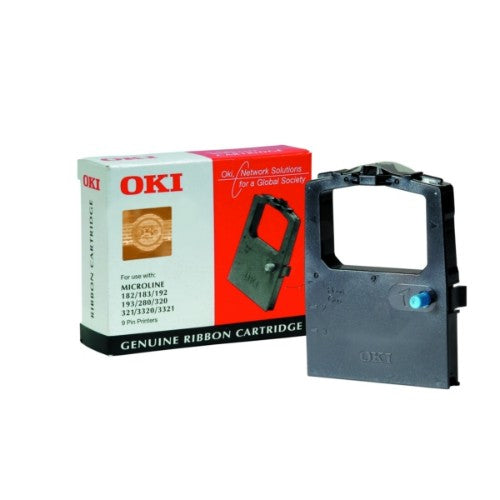 OKI 09002303 Nylon black, 3,000K characters for OKI ML 182