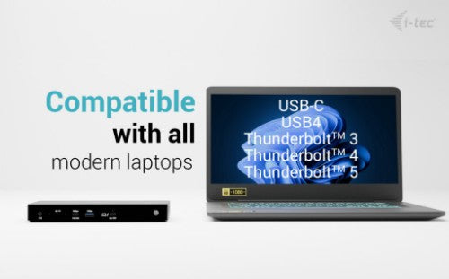 i-tec Thunderbolt4 Triple Display Docking Station + Power Delivery 96W