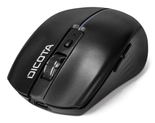 DICOTA D32044B mouse Home Ambidextrous RF Wireless + Bluetooth + USB Type-A Optical 1600 DPI