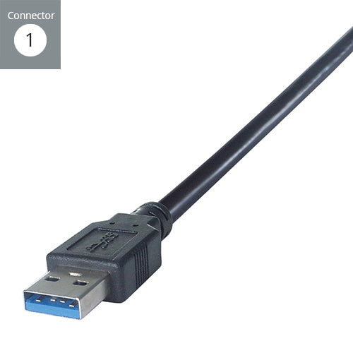connektgear 2m USB 3 Extension Cable A Male to A Female - SuperSpeed