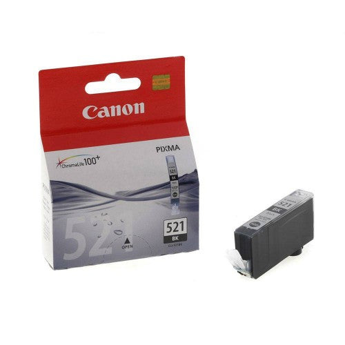 Canon 2933B001/CLI-521BK Ink cartridge foto black, 1.25K pages ISO/IEC 24711 690 Photos 9ml for Canon Pixma IP 3600/MP 980