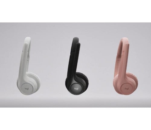 Logitech 981-001417 headphones/headset Wireless Head-band Office/Call center Bluetooth White