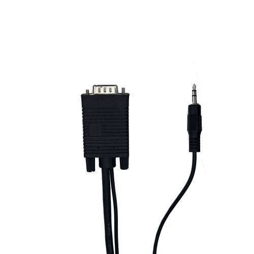 connektgear 26-7020/VGA video cable adapter 2 m HDMI Type A (Standard) VGA (D-Sub) + 3.5mm Black