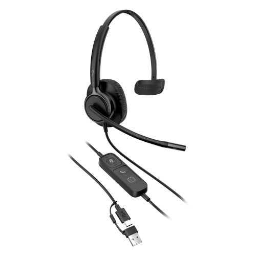 HP Poly Mission 415 Monaural USB Wired Headset