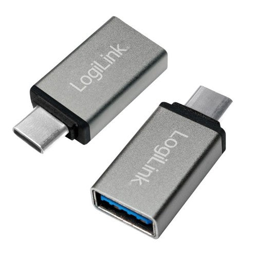 LogiLink AU0042 cable gender changer USB 3.1 type-C USB 3.0 Silver