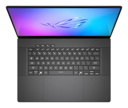 ASUS ROG Zephyrus G16 GU605CX-QR075W Intel Core Ultra 9 285H Laptop 40.6 cm (16") WQXGA 64 GB LPDDR5x-SDRAM 2 TB SSD NVIDIA GeForce RTX 5090 Wi-Fi 7 (802.11be) Windows 11 Home German Grey, Black