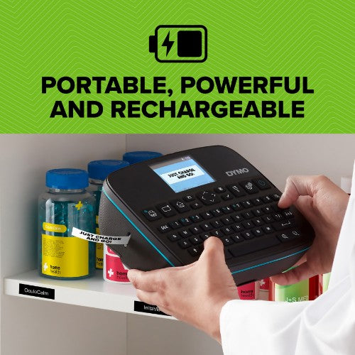 DYMO LabelManager Executive 640 CB Portable Label Printer | Compact Label Maker Machine with QWERTY Keyboard | Bluetooth & USB Connectivity | Compatible with D1 Standard & Durable Labels