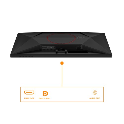 AOC G4 Q27G42XE computer monitor 68.6 cm (27") 2560 x 1440 pixels Quad HD Black, Red