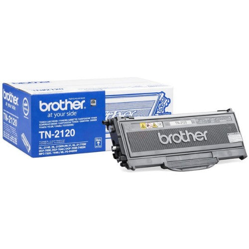 Brother TN-2120 Toner-kit, 2.6K pages ISO/IEC 19752 for Brother HL-2140