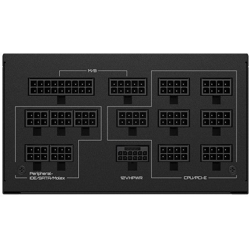 GIGABYTE UD1300GM PG5 power supply unit 1300 W 20+4 pin ATX ATX Black