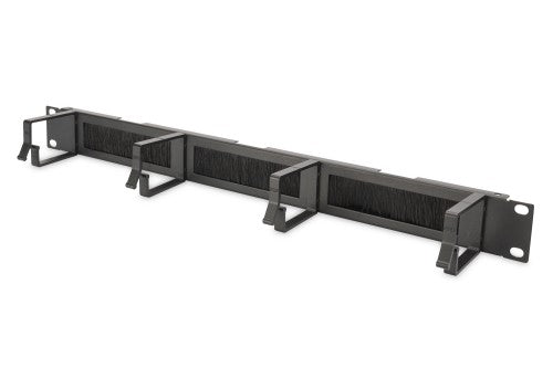 Digitus Cable Management Panel with Brush Entries for 483 mm (19") Cabinets, 1U