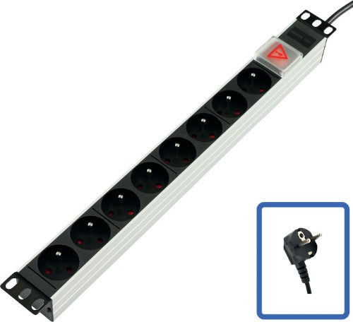 Lanview TUPS031 power distribution unit (PDU) 1U Black