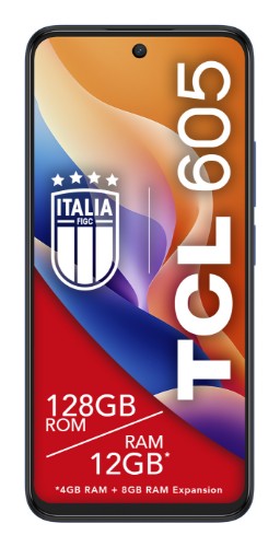 TCL 605 16.9 cm (6.67") Dual SIM Android 15 4G USB Type-C 4 GB 128 GB 5200 mAh Blue