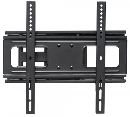 Manhattan Wall Mount for TV & Monitors (Full Motion), For screens 32" to 55", VESA compatability: all between 200x200mm and 400x400mm - check the dimensions of the four mounting holes on back of screen to ensure it fits, Max 50kg, Black, Bracket, Lifetime