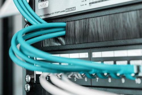 Digitus Cable brush strip for 483 mm (19") cabinets
