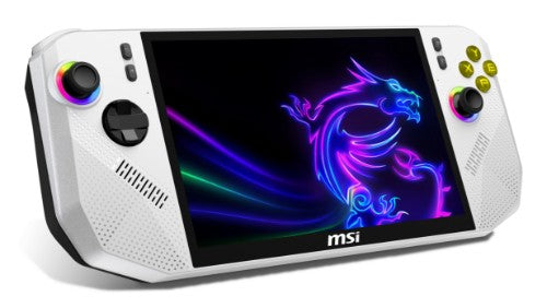 MSI Claw A8 BZ2EM-042UK portable game console 20.3 cm (8") 1 TB Touchscreen Wi-Fi White