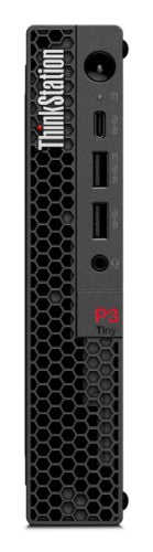 Lenovo ThinkStation P3 Tiny Intel® Core™ i7 i7-14700 16 GB DDR5-SDRAM 1 TB SSD NVIDIA T1000 Windows 11 Pro Mini PC Workstation Black