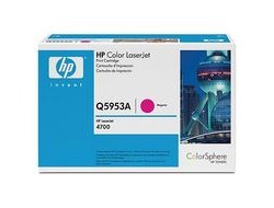 HP Q5953A/643A Toner cartridge magenta, 10K pages/5% for HP Color LaserJet 4700