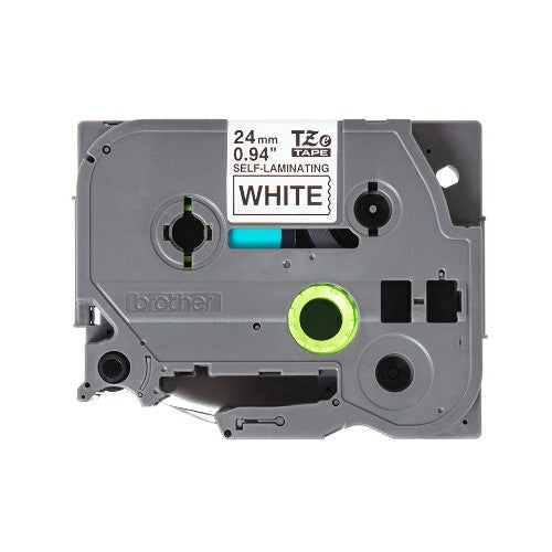 Brother TZE-SL251 DirectLabel black on white self-laminating 24mm x 8m for Brother P-Touch TZ 3.5-24mm/HSE/36mm/6-24mm/6-36mm