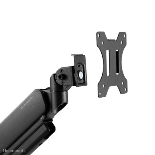 Neomounts DS70-450BL1 Monitor arm 17-42" - gas spring - Topfix - 180°-stop