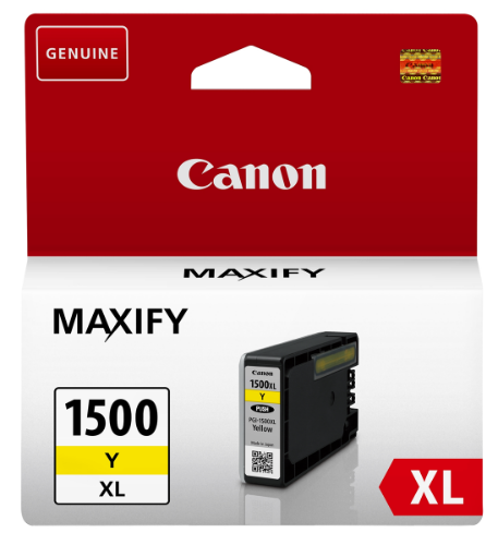 Canon 9195B001/PGI-1500XLY Ink cartridge yellow, 935 pages ISO/IEC 24711 12ml for Canon MB 2050