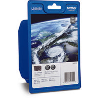 Brother LC-985BKBP2 Ink cartridge black twin pack, 2x300 pages 9ml Pack=2 for Brother DCP-J 125