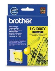 Brother LC-1000Y Ink cartridge yellow, 400 pages ISO/IEC 24711 6.5ml for Brother DCP 130 C/MFC 5460