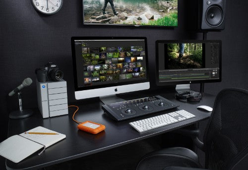 LaCie Rugged Secure external hard drive 2 TB Orange, White