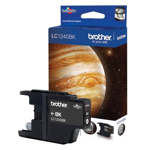 Brother LC-1240BK Ink cartridge black, 600 pages ISO/IEC 24711 for Brother DCP-J 525/MFC-J 6510