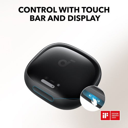 Soundcore Liberty 4 Pro Headset True Wireless Stereo (TWS) In-ear Calls/Music/Sport/Everyday USB Type-C Bluetooth Black