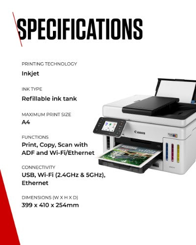 Canon MAXIFY GX6150 Inkjet A4 600 x 1200 DPI Wi-Fi