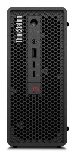 Lenovo ThinkStation P3 Ultra SFF Intel® Core™ i9 i9-14900K 32 GB DDR5-SDRAM 1 TB SSD NVIDIA T1000 Windows 11 Pro Mini Tower Workstation Black