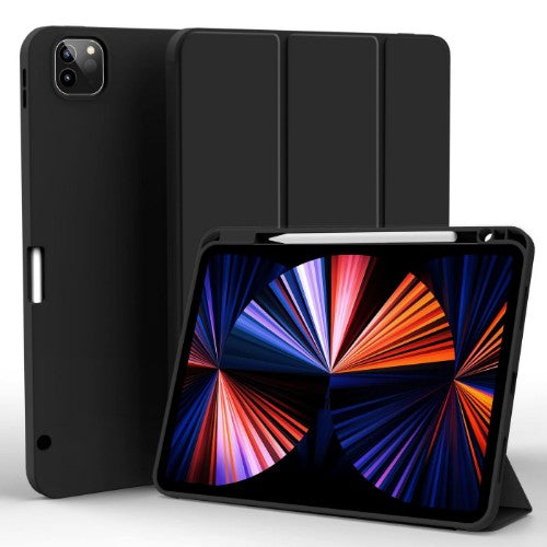 eSTUFF ES68201310-BULK tablet case Folio Black, Transparent