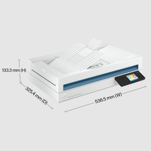 HP ScanJet Enterprise Flow N6600 fnw1 Flatbed scanner 1200 x 1200 DPI A4 White